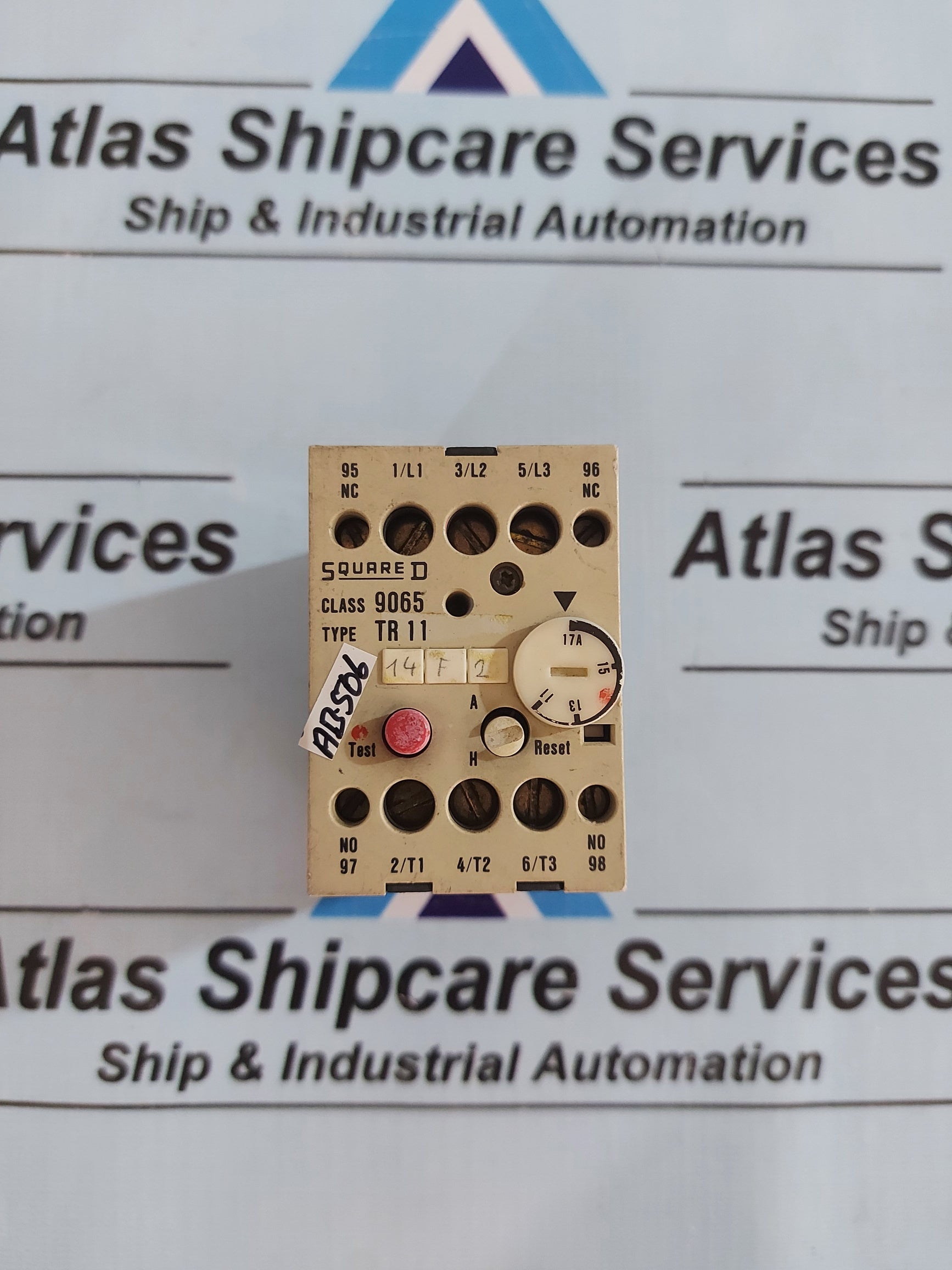 SQUARE D CLASS 9065 TYPE TR 11 OVERLOAD RELAY